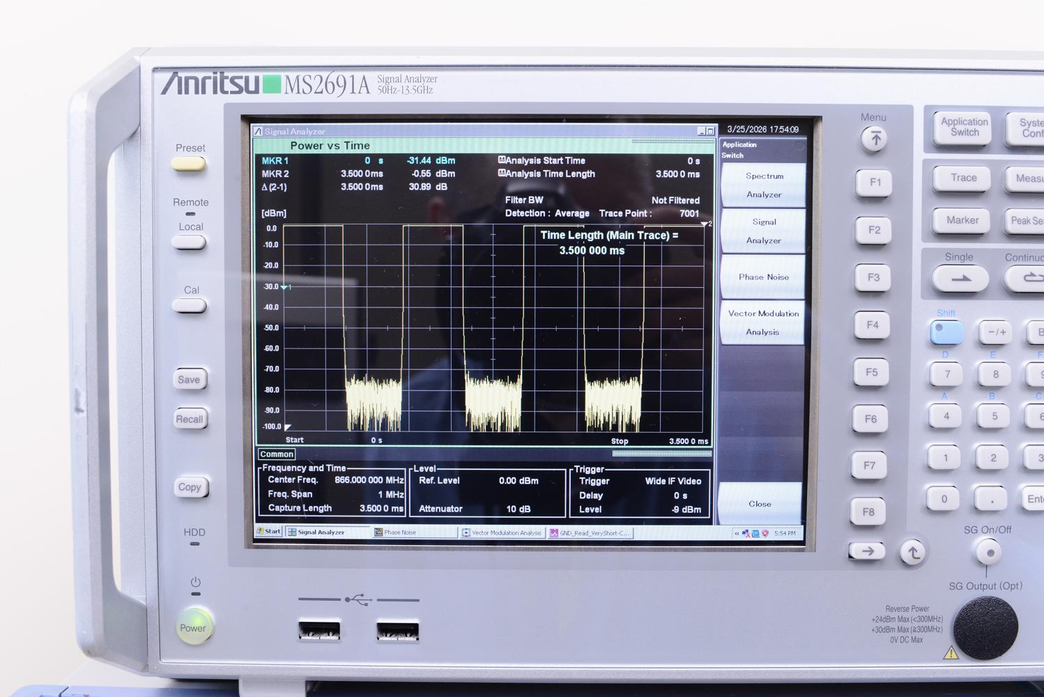 Анализатор спектра и сигналов Anritsu MS2691A